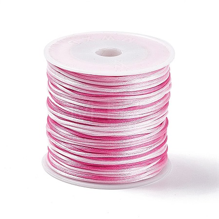 Segment Dyed Nylon Rattail Satin Cords NWIR-A008-01G-1