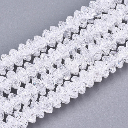 Crackle Glass Beads X-GLAA-S192-004J-1