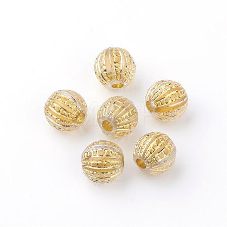 Plating Acrylic Beads MACR-Q001-06-1