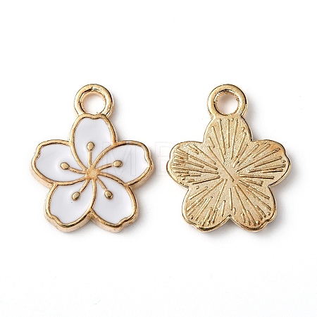 Alloy Enamel Charms ENAM-S121-121C-1