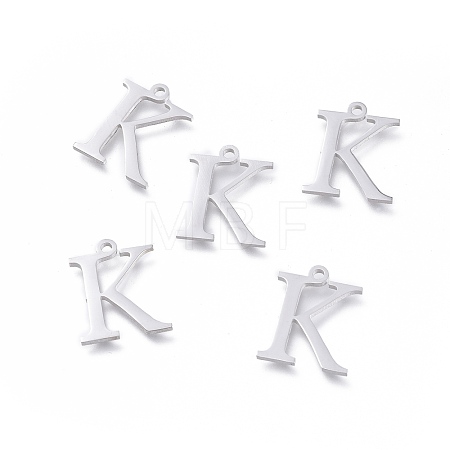 Non-Tarnish 304 Stainless Steel Charms STAS-L263-09P-1
