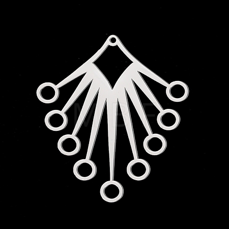 Tarnish Resistant 201 Stainless Steel Chandelier Components Links STAS-T056-LA308-1-1