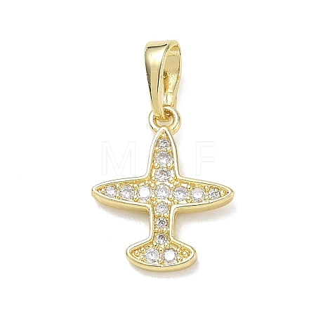 Brass with Crystal Rhinestone Pendants RB-CBA6830-08G-1