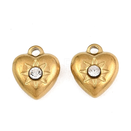 304 Stainless Steel Charms RB-CBABFDA-05G-1