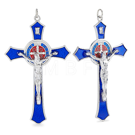 Zinc Alloy Enamel Big Pendants FIND-WH0367-706C-1