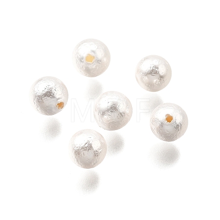 Electroplate Shell Pearl Beads BSHE-K016-6mm-1
