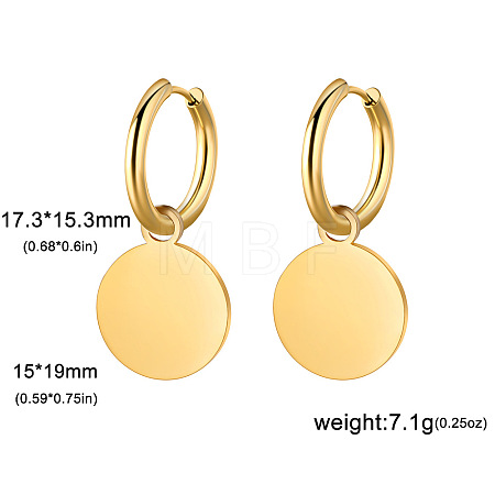 304 Stainless Steel Hoop Earrings FS-WG6A0FB-04-1