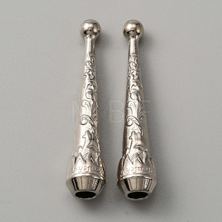 Alloy Cord Ends LS-FIND-WH0110-363C-1