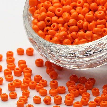 (Repacking Service Available) Glass Seed Beads SEED-C019-4mm-50-1