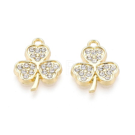 Alloy & Crystal Rhinestone Pendants PALLOY-T095-05KCG-1