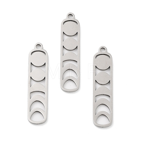 Non-Tarnish 304 Stainless Steel Pendants STAS-C093-01P-1