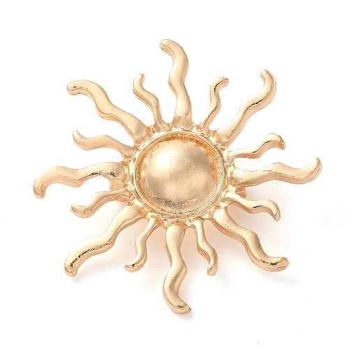 Sun Brooch JEWB-G034-02G-1