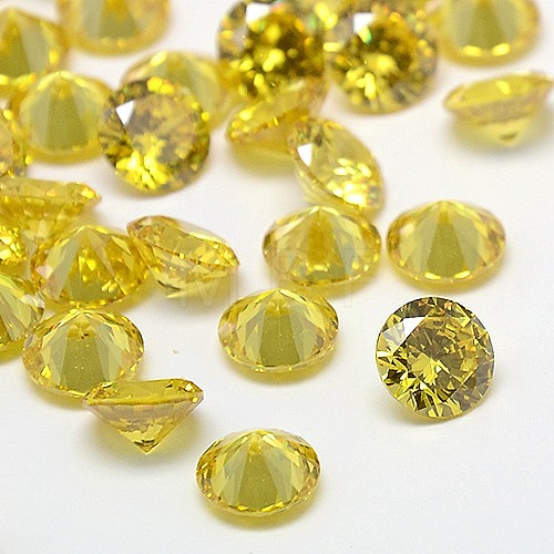 Cubic Zirconia Cabochons ZIRC-M002-2.5mm-003-1