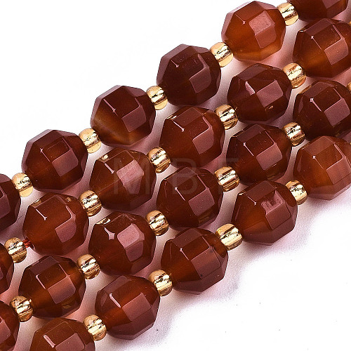 Natural Agate Beads Strands G-T131-82A-07-1