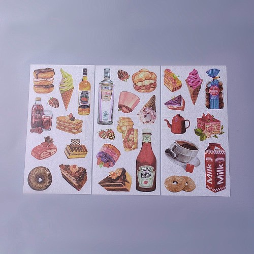 Scrapbook Stickers DIY-P003-F03-1