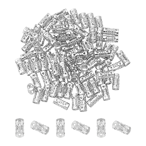 Unicraftale 200Pcs Stainless Steel Hollow Tube Beads STAS-UN0055-69-1