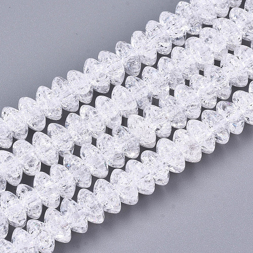 Crackle Glass Beads X-GLAA-S192-004J-1