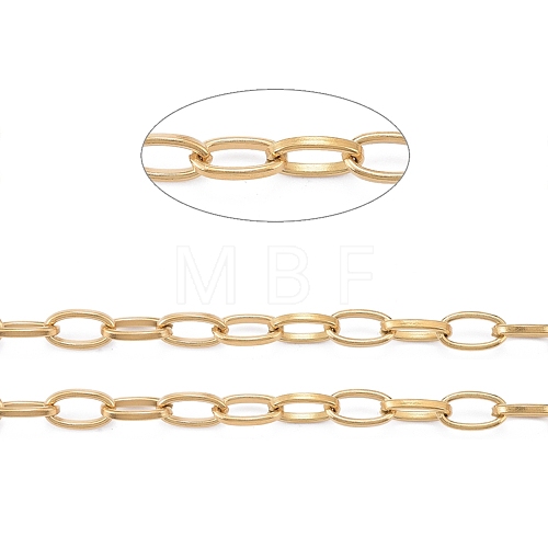 304 Stainless Steel Cable Chains X-CHS-F011-04A-G-1