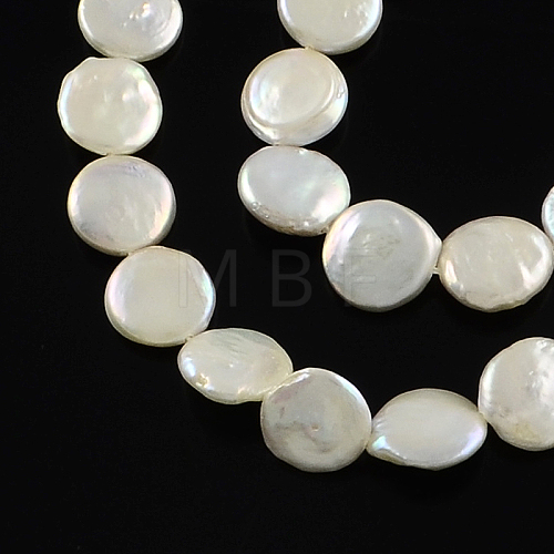 Natural Baroque Pearl Keshi Pearl Beads Strands PEAR-Q004-21C-1