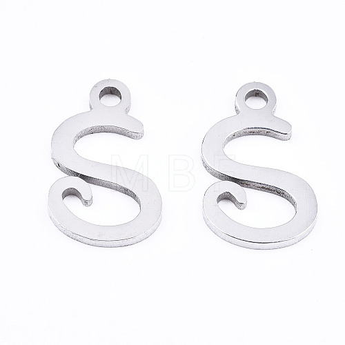 Non-Tarnish 201 Stainless Steel Charms STAS-T044-217P-S-1