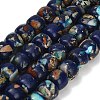 Dyed Synthetic Imperial Jasper Beads Strands GG-CBAA20A-03E-2