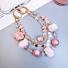 1Pc Alloy & Resin Phone Hand Strap Chains AJEW-BM0001-33A-7