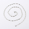 304 Stainless Steel Chain Necklaces MAK-N016-20P-2