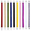 10Pcs Velvet Bookmark AJEW-FG00019-1