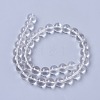 Synthetic Quartz Crystal Beads Strands X-G-K298-12-2