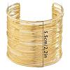 Alloy Open Armlets Bangles WG0CB18-01-3