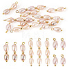 12Pcs 3 Styles Natural Cultured Freshwater Pearl Rice Pendants PALLOY-TA00378-1