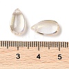 Transparent Glass Charms GLAA-U002-01G-3