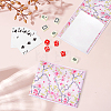 Printed Plastic Chinoiserie Mahjong Card Protector Cover AJEW-WH0709-445A-4