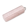 Natural Rose Quartz Big Pendants G-F820-03P-05-2