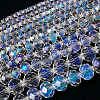 11 Strands 11 Styles Electroplate Glass Beads Strands EGLA-TA0003-02-5
