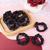 10Pcs Polyester Hair Accessories OHAR-TAD0001-03-5