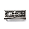 Halloween 304 Stainless Steel Slide Charms STAS-F356-14AS-07-1