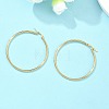 Ion Plating(IP) 304 Stainless Steel Hoop Earrings EJEW-N0016-11G-H-5