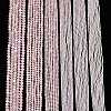 Transparent Glass Beads Strands X-EGLA-A044-T6mm-MB22-2