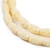 Synthetic Coral Carved Beads Strands CORA-C003-14A-2