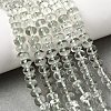 Natural Green Quartz Beads Strands G-D099-01E-1