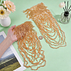 2Pcs Polyester Fringe Shoulder Applique DIY-ME0003-80C-3