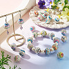 15Pcs Brass Enamel Beads KK-TA0009-20P-7