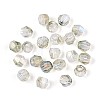 Transparent Spray Painted Glass Beads EGLA-N018-4mm-03-2