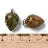 Natural Unakite Pendants GG-K002-13N-3