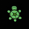 Luminous Tortoise Enamel Pins JEWB-Q011-01C-1