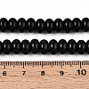 Opaque Spray Painted Glass Beads GLAA-ZX008-8mm-18F-4