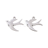 304 Stainless Steel Charms STAS-E521-07P-06-2
