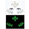 Luminous Glow in the Dark Removable Temporary Water Proof Tattoos Paper Stickers PW-WGF5E01-17-1