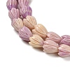 Synthetic Shell Dyed Carved Beads Strands SHEL-K007-08A-01-3